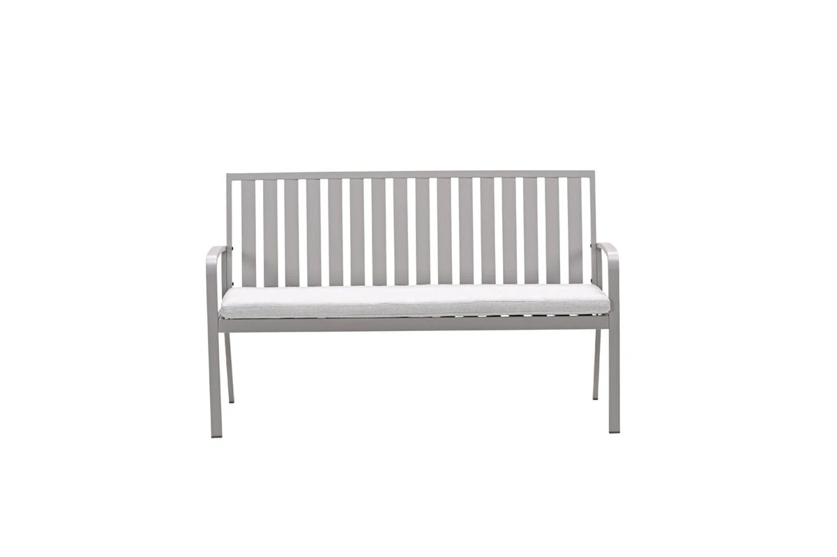 Bruno parkbank L150 cm taupe/zand