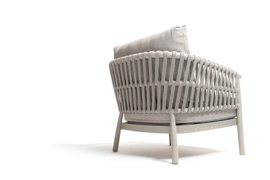 Catalana living chair cloud met 2 kussens details, 4 Seasons Outdoor, tuinmeubels.nl