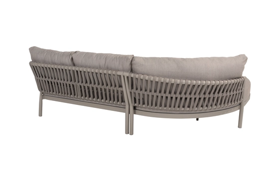 Catalana SET cloud 2-zitsbank + chaise lounge achterkant, 4 Seasons Outdoor, tuinmeubels.nl