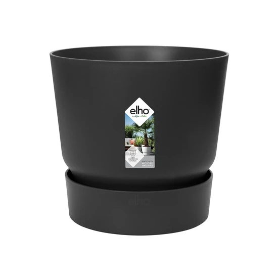 Elho Greenville Pot Living Black (Ø 55 cm), Elho, Tuinmeubels