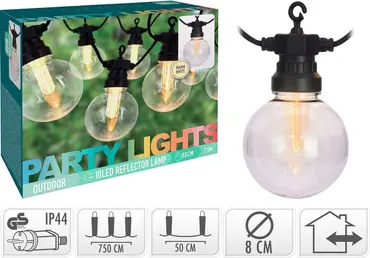 FEESTVERLICHTING 10LED WW, Koopman, tuinmeubels