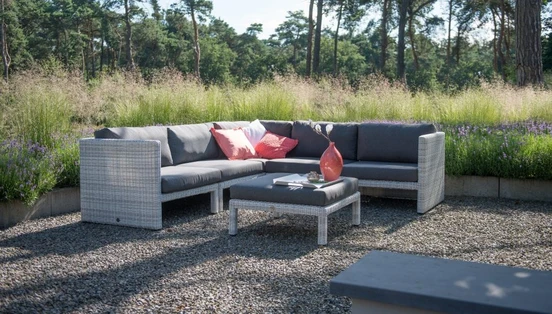 Loungebank Latina - Frio/antraciet - Sfeerbeeld, Taste by 4 Seasons, Tuinmeubels