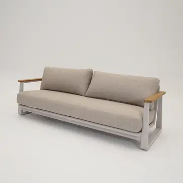 Loungeset Leather II creme/beige3, Vita, Tuinmeubels.nl