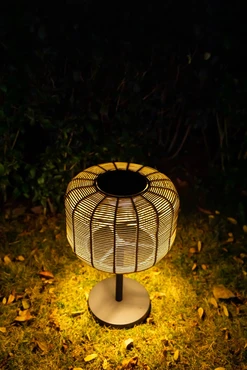 Nina garden solar lamp bovenkant donker, SenS-Line, tuinmeubels.nl