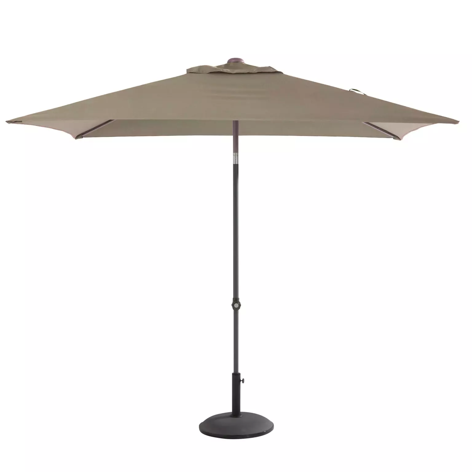 Parasol Oasis 200 x 250 cm - Taupe | 4 Seasons Outdoor