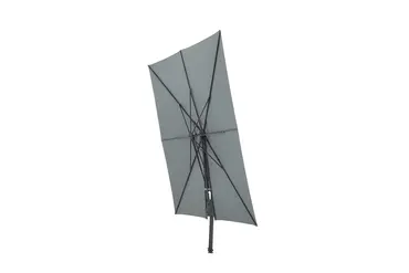 Parasol saint-tropez l355b300cm taupe gekanteld, Madison, tuinmeubels