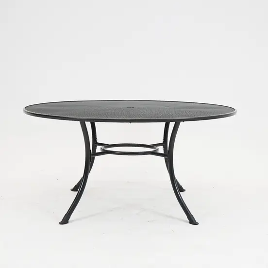 Tafel basic strekmetaal rond d150 antraciet - afbeelding 1