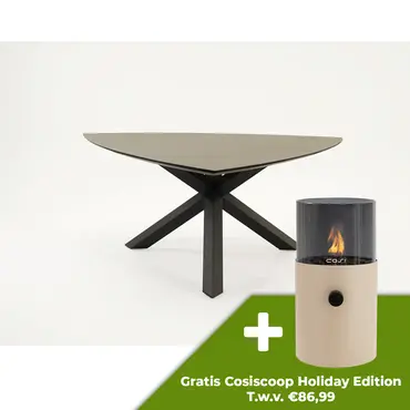 Tuintafel Triangel 170 cm Kruispoot
